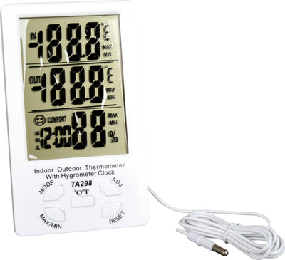 Hygrometer en thermometer 2 in 1