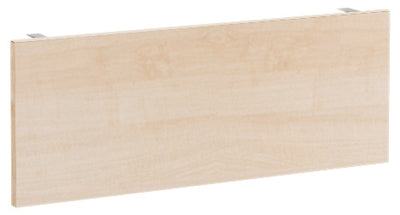 Afscherming dicht voor bureau 140 cm.