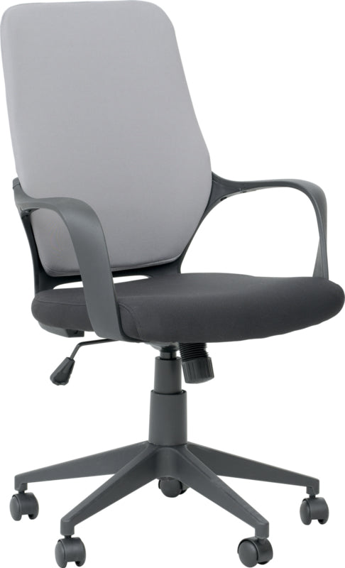 Bureaustoel, grijs-zwart