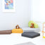 Quadro 2 matras licht grijs, hoogte 20 cm