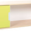 Quadro - brede hangkast met scheidingswand - links