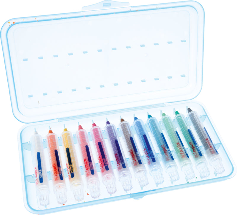 Kleurpotloden -verpakt in een etui