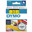 Labeltape Dymo 43618 D1 720790 6mmx7m zwart op geel