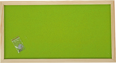 Prikbord 100 x 200 cm - lichtgroen