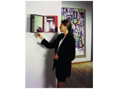 Durable Zichtpaneel wandhouder SherpaÂ® Display Inclusief 10 zichtpanelen