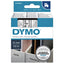 Labeltape Dymo 45010 D1 720500 12mmx7m zwart op transparant