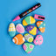 Verfstift Posca brede punt 4.5 - 5.5 mm. rood