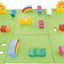 Zachte speelvloer 150x100cm - matras met gaten