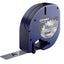 Labeltape Dymo Letratag 91208 metallic 12mm zwart op zilver