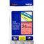 Labeltape Brother P-touch TZE-451 24mm zwart op rood