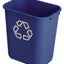 Afvalbak blauw 26liter