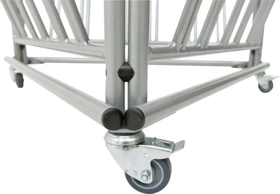 Metalen standaard voor laarzen