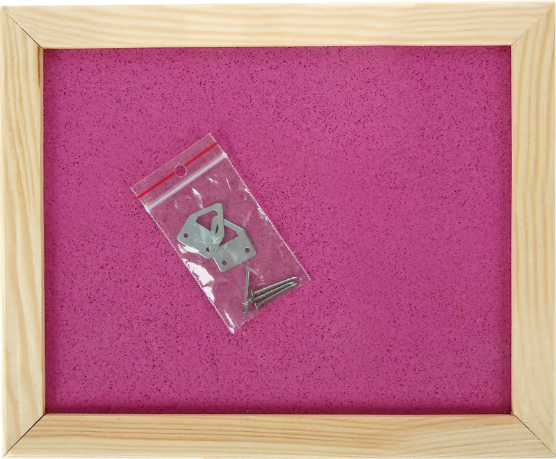 Prikbord 60 x 90 cm - roze