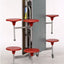 Vouwtafel 8 zits