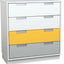 Quadro - M kast voor 4 brede laden