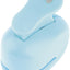 Punch klein diam.1cm blauw - Hart