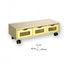 Bank met 3 houten bakken