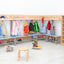 Flexi garderobe 4, zithoogte 35 cm - lichtblauw