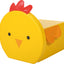 Foam dieren poef 30x50x26cm - Kip