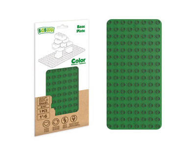 BiOBUDDi Basisplaat 12 x 25 cm. BB-0017 groen