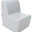 Hoge zitbank 45cm zithoogte 34cm - Grijs
