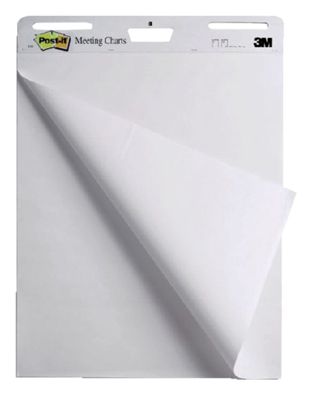 Meeting chart 3M Post-it 635x762mm blanco 2 pak