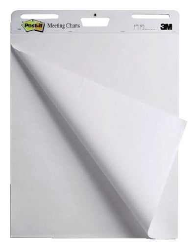 Meeting chart 3M Post-it 635x762mm blanco 2 pak