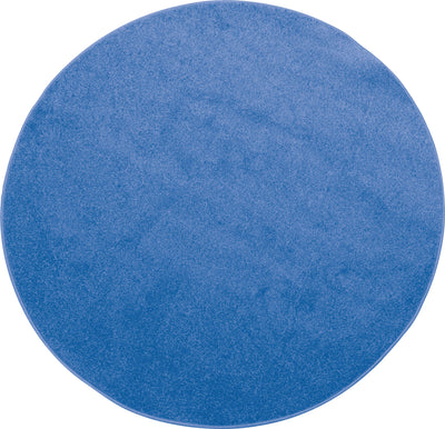 Rond tapijt - diam. 50 cm - blauw