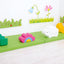 Zachte speelvloer 150x100cm - matras met gaten