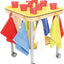Tafel voor 8 bekers