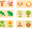 Cyclus puzzels dieren en planten
