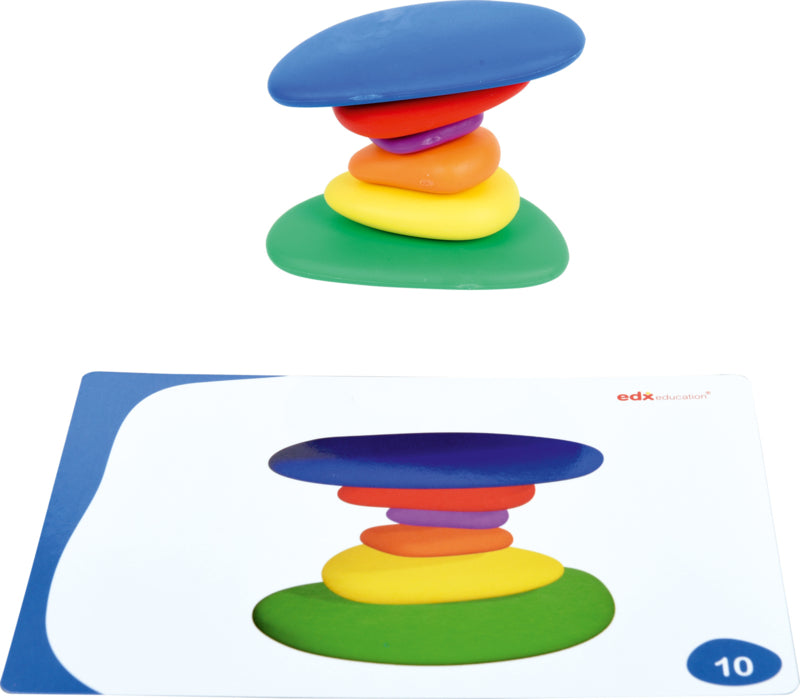 Regenboog creatieve stenen