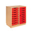 Kast met 8 bakken en deur