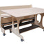 Hoogzit tafel 150x64x73 cm - berken