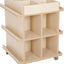 Flexi boekenkast met wielen