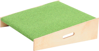 Platform schuin, hoogte 20 cm, groen