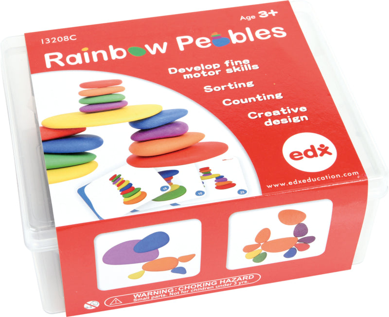 Regenboog creatieve stenen