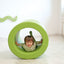 Foam cilinder met gat 70x100cm - Groen