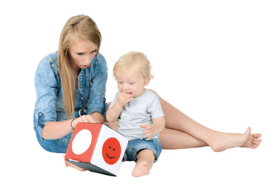 Contrast kubus 15x15x15cm - Geometrische patronen