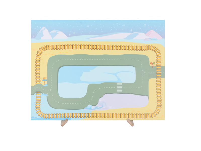Mega magneetbord de winter