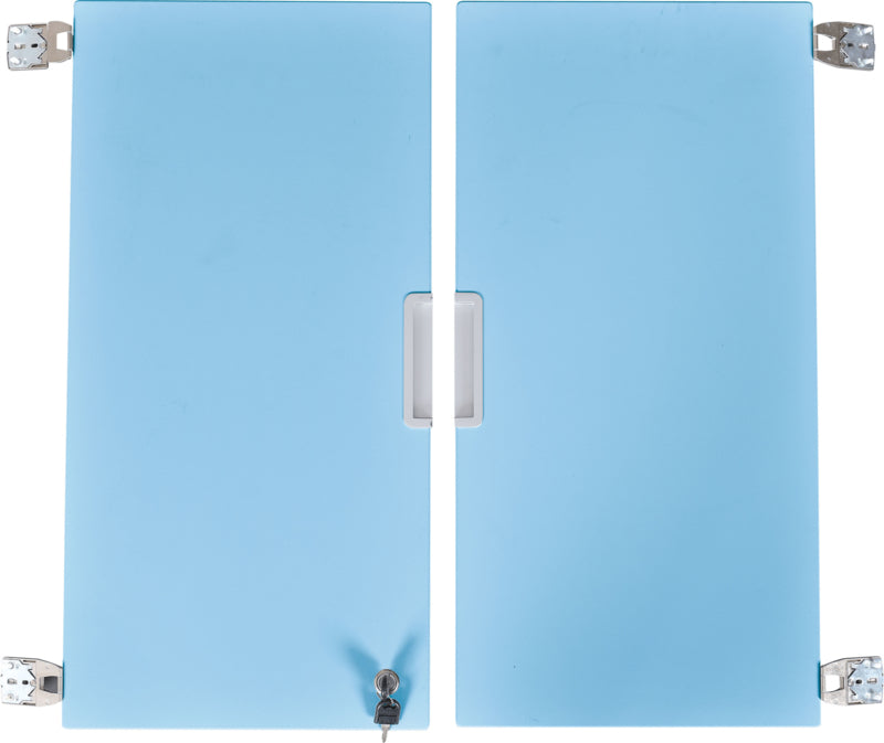 Quadro - medium deuren met slot, 1 paar - 12 kleuren