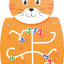 Wandpaneel de kat