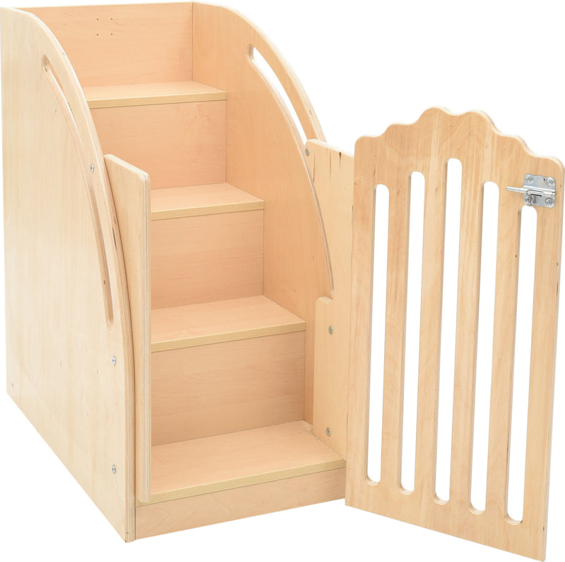 Deur voor trap aankleedmeubel