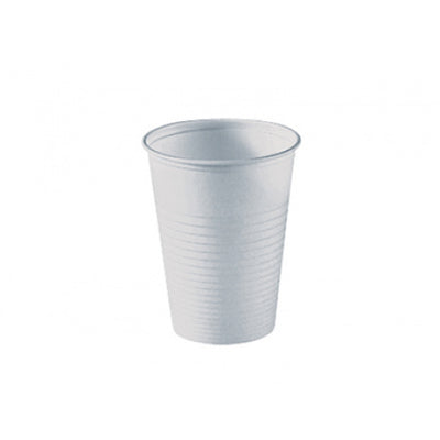Plastic bekers (Wit)