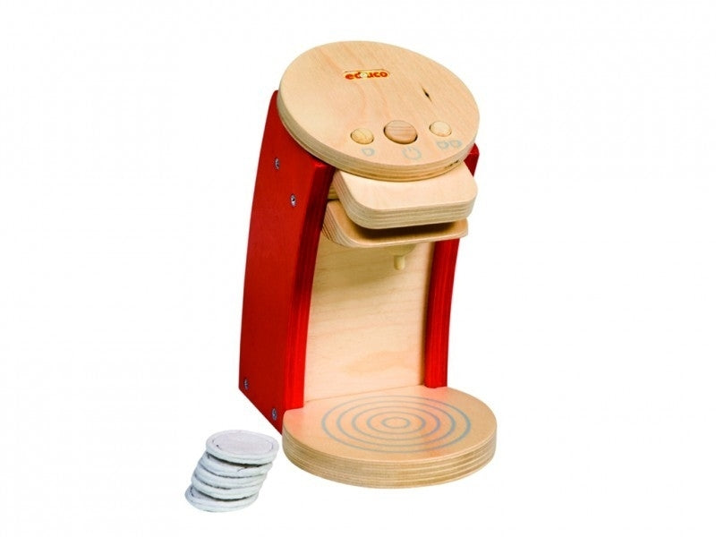 Koffiezetapparaat 21cm educo senseo hout