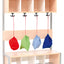 Rugleuning Quadro 4 t.b.v. garderobe