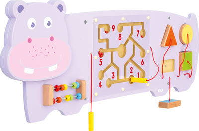 Wandpaneel nijlpaard