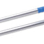 Mopsteel aluminium zonder schroefdraad 1.50m blauw