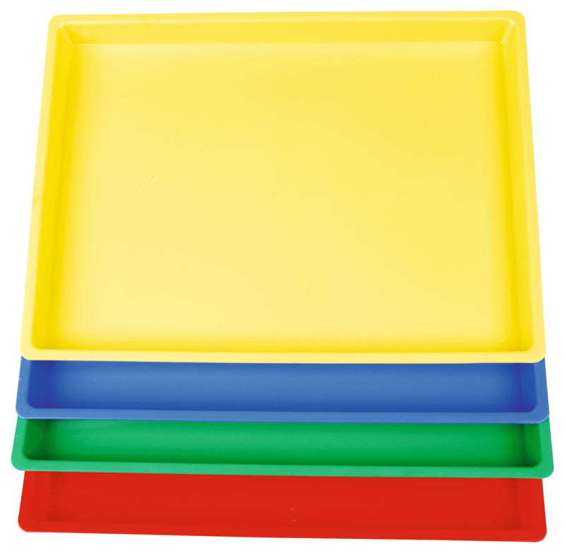 Verf mengbladen in 4 kleuren