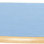 Halfrond Flexi tafelblad 120x60cm blauw los